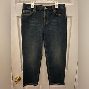 ann taylor dark wash jeans